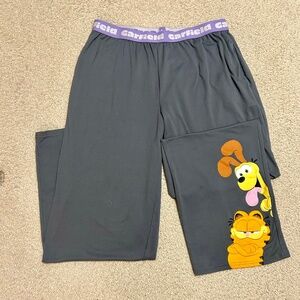 Garfield Pajama Pants, Med